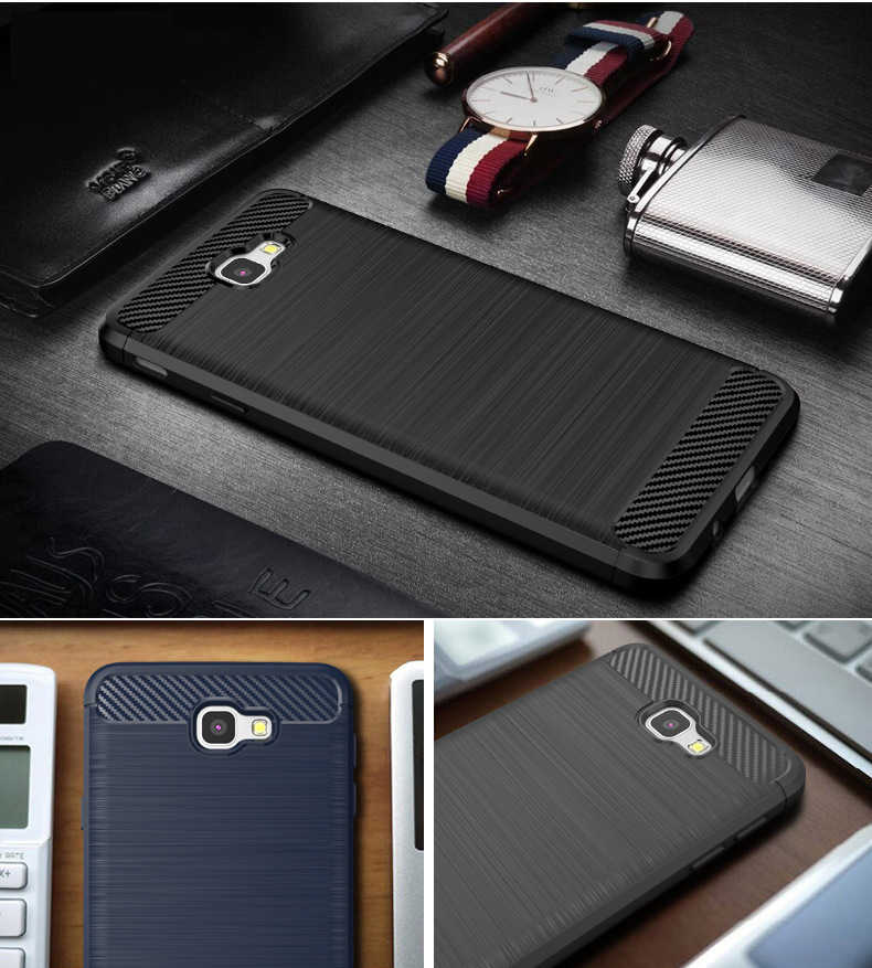 Galaxy J7 Prime Kılıf Zore Room Silikon Kapak Gri