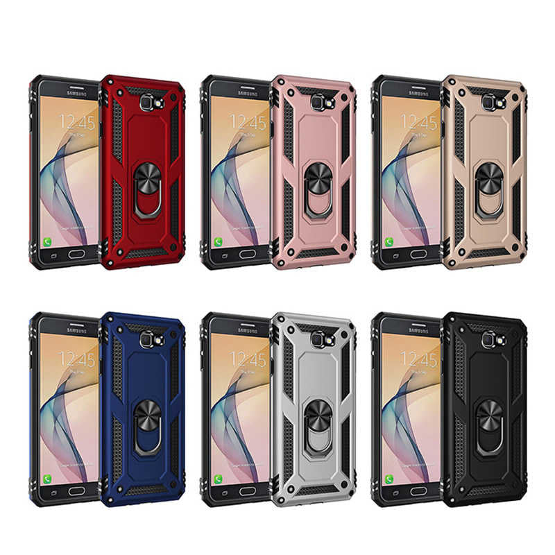 Galaxy J7 Prime Kılıf Zore Vega Kapak Rose Gold