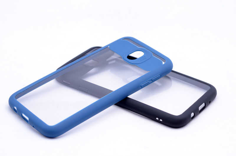 Galaxy J730 Pro Kılıf Zore Buttom Kapak Siyah