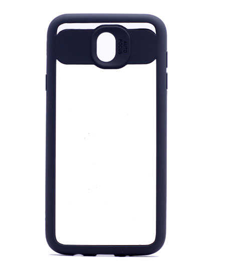 Galaxy J730 Pro Kılıf Zore Buttom Kapak Siyah