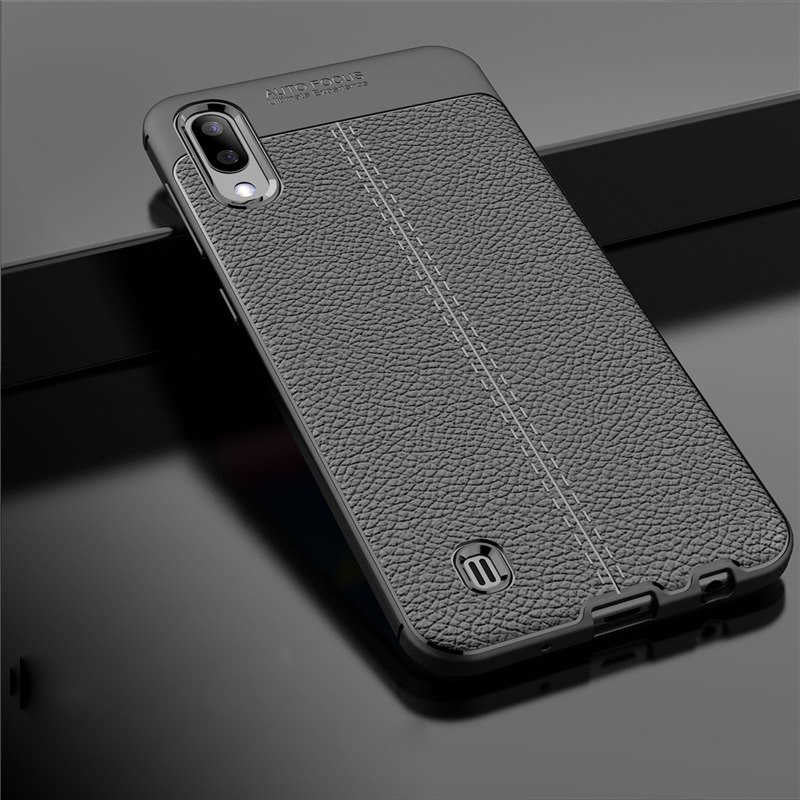 Galaxy M10 Kılıf Zore Niss Silikon Kapak Gri