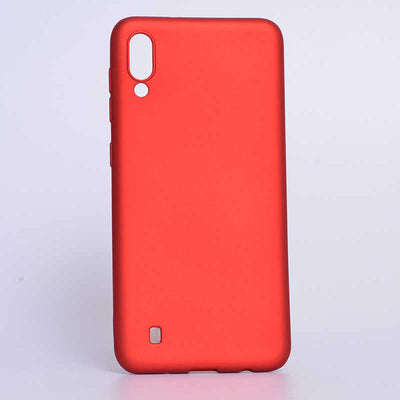 Galaxy M10 Kılıf Zore Premier Silikon Kapak Saks Mavi