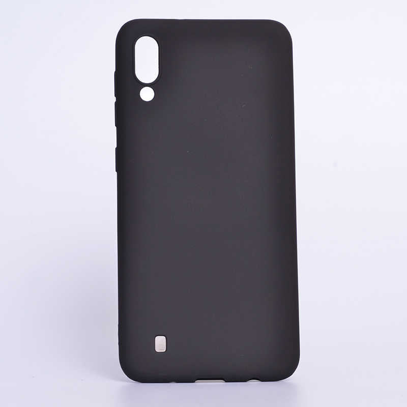 Galaxy M10 Kılıf Zore Premier Silikon Kapak Siyah