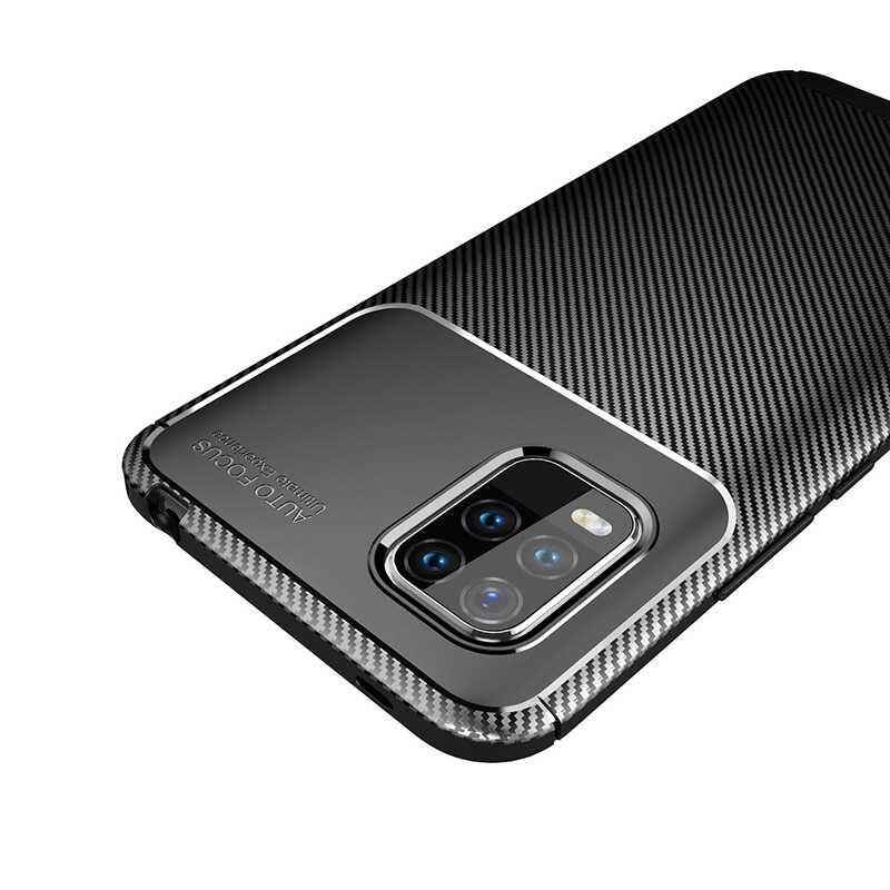 Xiaomi Mi 10 Lite Kılıf Zore Negro Silikon Kapak Lacivert