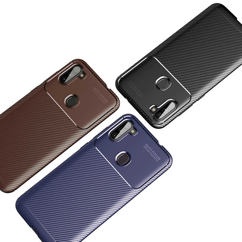Galaxy M11 Kılıf Zore Negro Silikon Kapak Lacivert