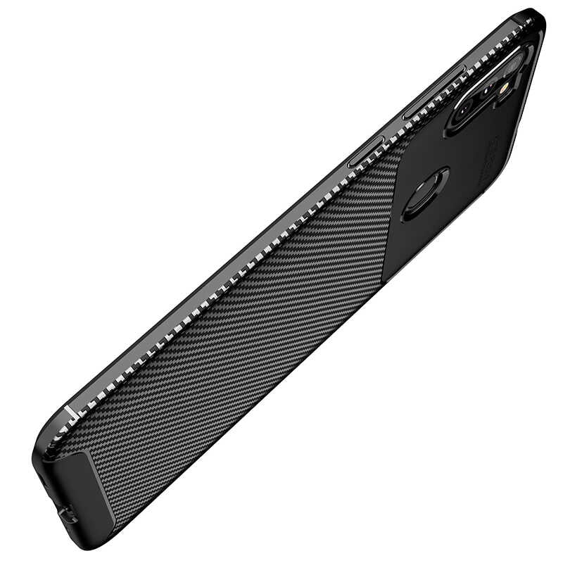 Galaxy M11 Kılıf Zore Negro Silikon Kapak Lacivert