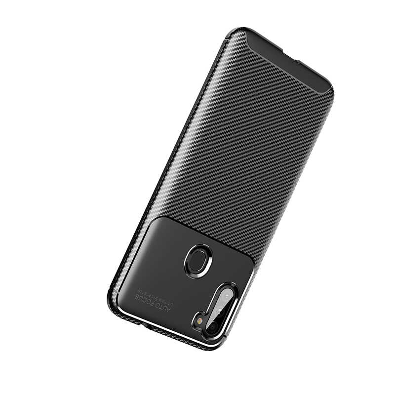 Galaxy M11 Kılıf Zore Negro Silikon Kapak Lacivert
