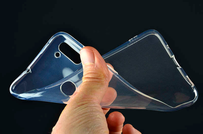 Galaxy M11 Kılıf Zore Süper Silikon Kapak Renksiz