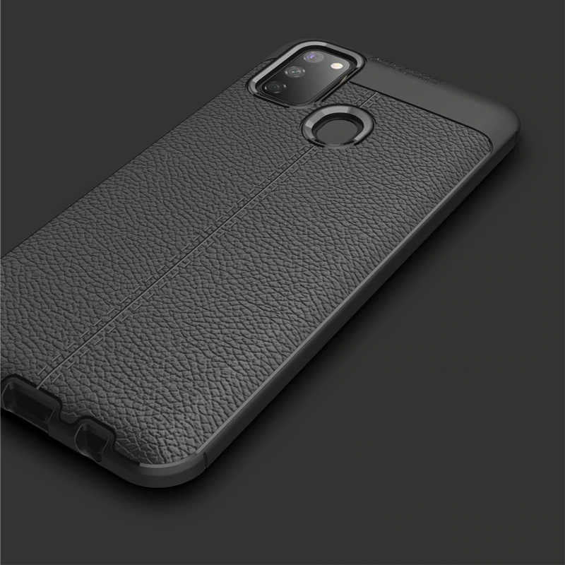 Galaxy M21 Kılıf Zore Niss Silikon Kapak Kırmızı