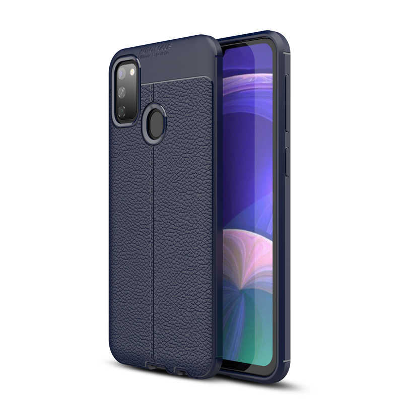 Galaxy M21 Kılıf Zore Niss Silikon Kapak Kırmızı