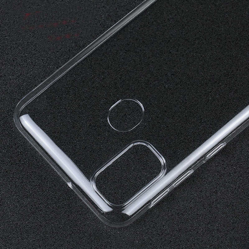 Galaxy M21 Kılıf Zore Süper Silikon Kapak Renksiz