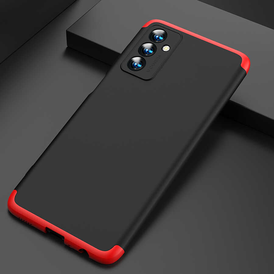 Galaxy M23 Kılıf Zore Ays Kapak Siyah-Gri