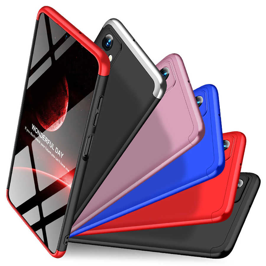 Galaxy M23 Kılıf Zore Ays Kapak Siyah-Gri