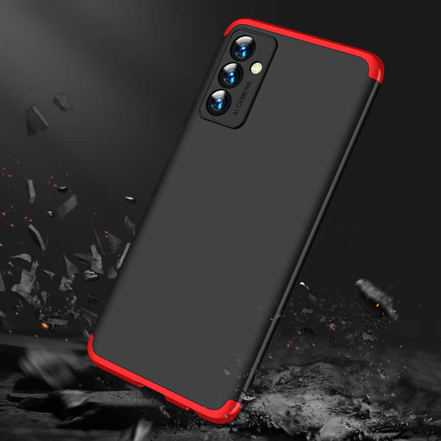Galaxy M23 Kılıf Zore Ays Kapak Kırmızı