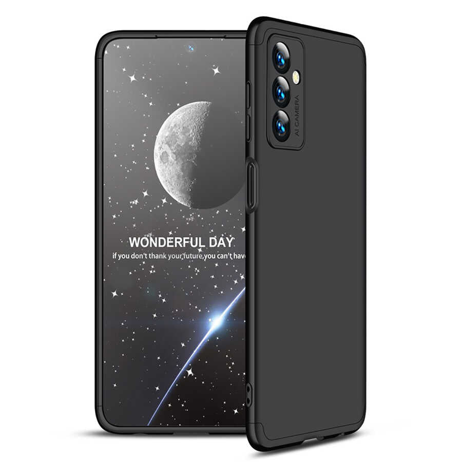 Galaxy M23 Kılıf Zore Ays Kapak Siyah