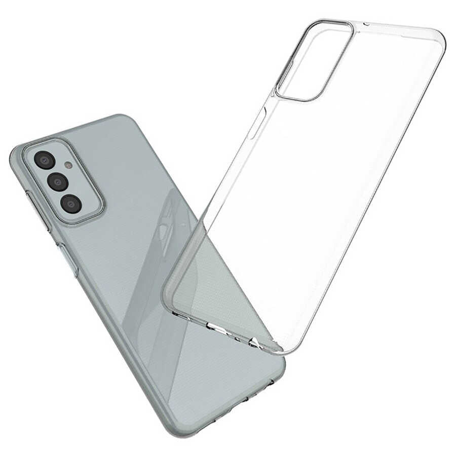 Galaxy M23 Kılıf Zore Süper Silikon Kapak Renksiz