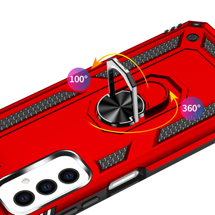 Galaxy M23 Kılıf Zore Vega Kapak Gri
