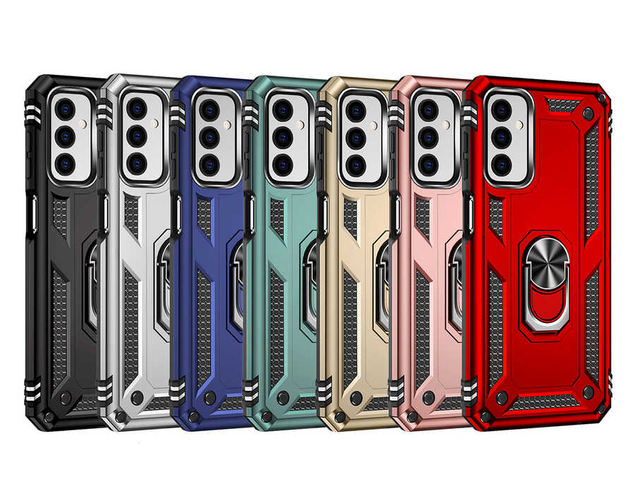 Galaxy M23 Kılıf Zore Vega Kapak Gold