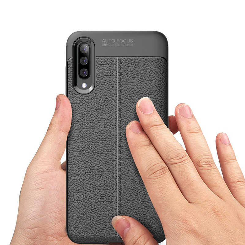 Galaxy M30 Kılıf Zore Niss Silikon Kapak Kırmızı