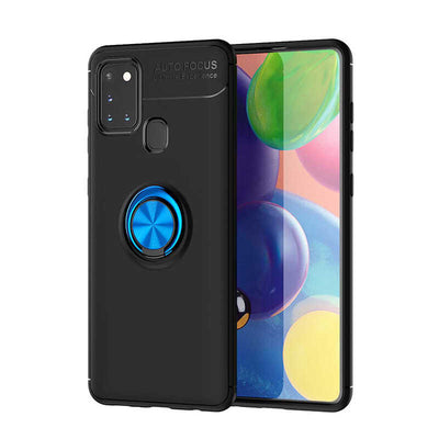 Galaxy M31 Kılıf Zore Ravel Silikon Kapak Siyah