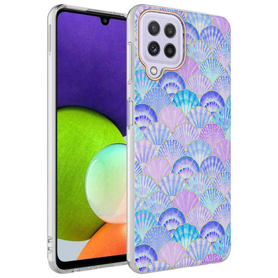 Galaxy M32 Kılıf Zore Bella Kapak Lila