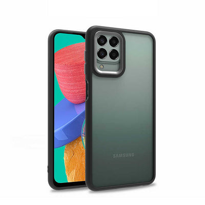 Galaxy M33 Kılıf Zore Flora Kapak Yeşil