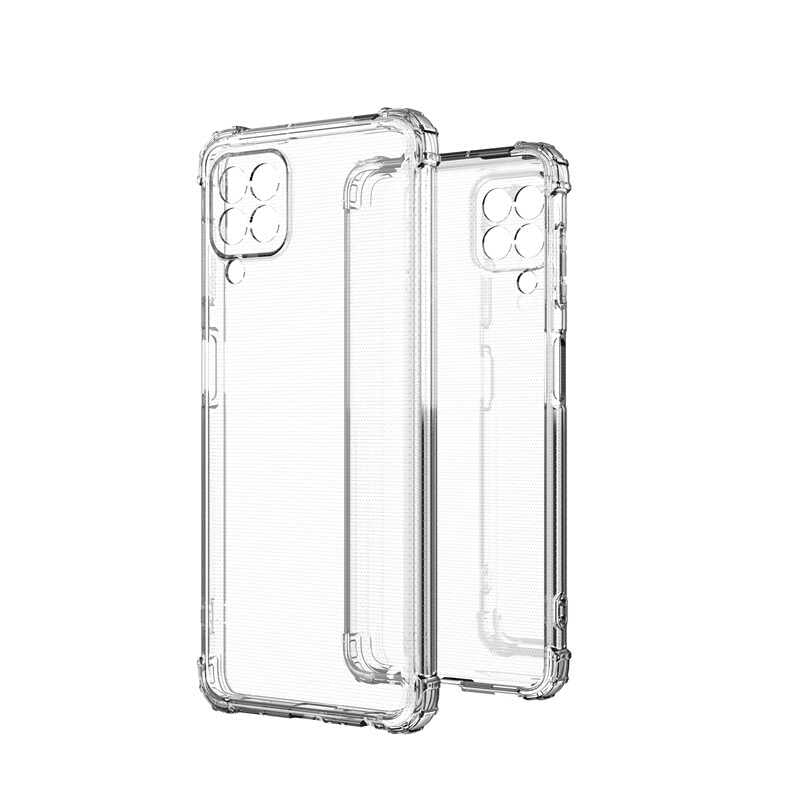 Galaxy M33 Kılıf Zore Kamera Korumalı Nitro Anti Shock Silikon Renksiz