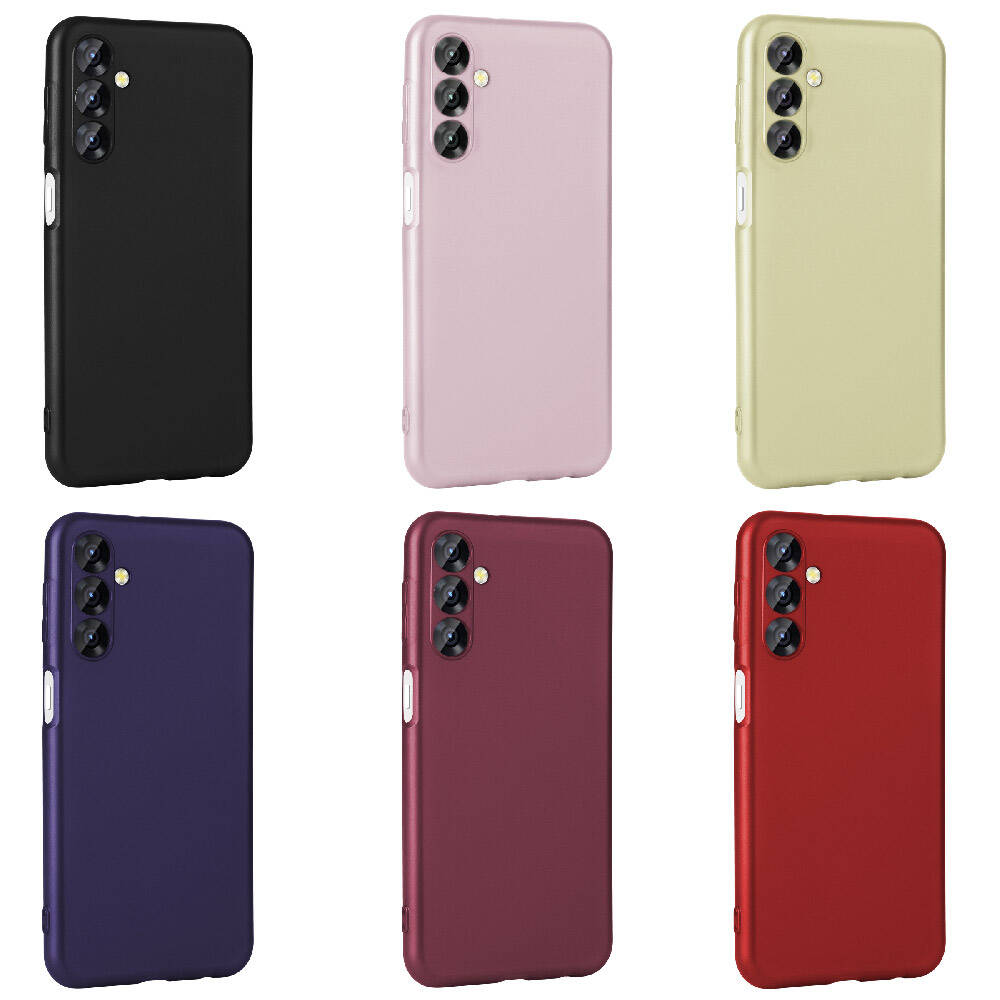 Galaxy M34 5G Kılıf Zore Premier Silikon Kapak Gold