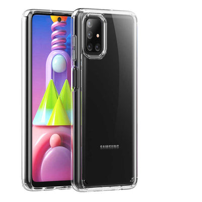 Galaxy M51 Kılıf Zore Coss Kapak Renksiz