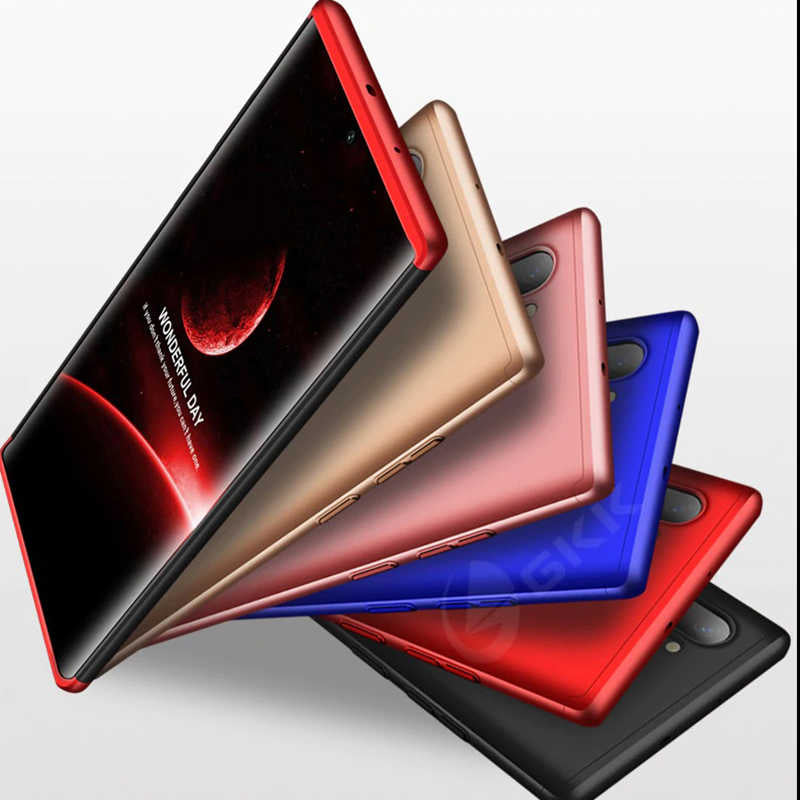 Galaxy Note 10 Kılıf Zore Ays Kapak Gold