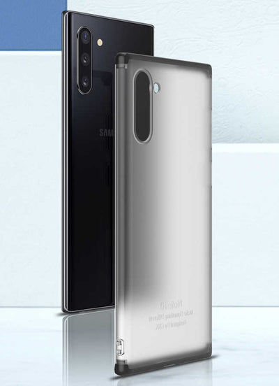 Galaxy Note 10 Kılıf Zore Nili Kapak Mavi