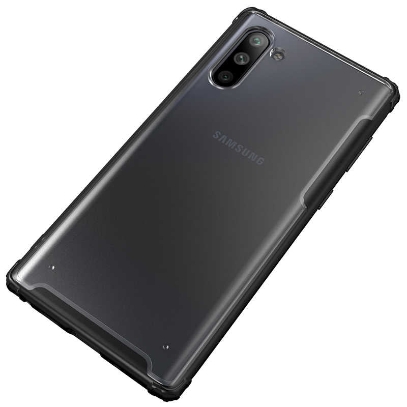 Galaxy Note 10 Kılıf Zore Volks Kapak Siyah