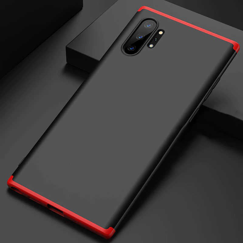 Galaxy Note 10 Plus Kılıf Zore Ays Kapak Kırmızı