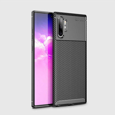 Galaxy Note 10 Plus Kılıf Zore Negro Silikon Kapak