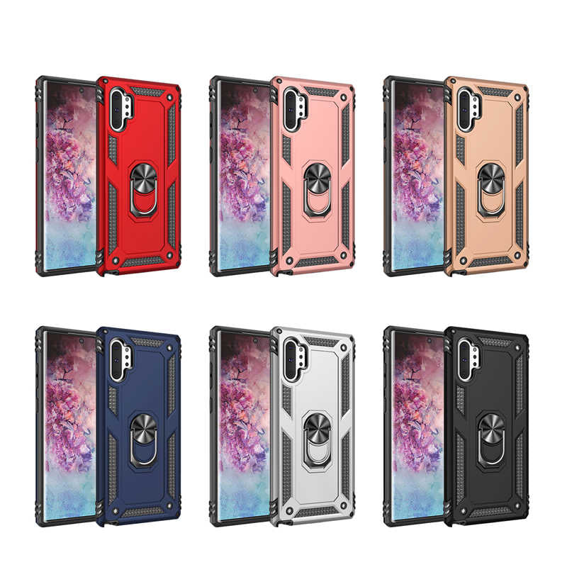 Galaxy Note 10 Plus Kılıf Zore Vega Kapak Rose Gold