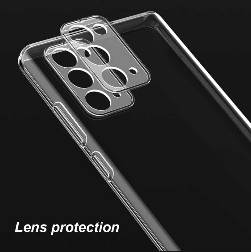 Galaxy Note 20 Kılıf Zore İmax Silikon Renksiz