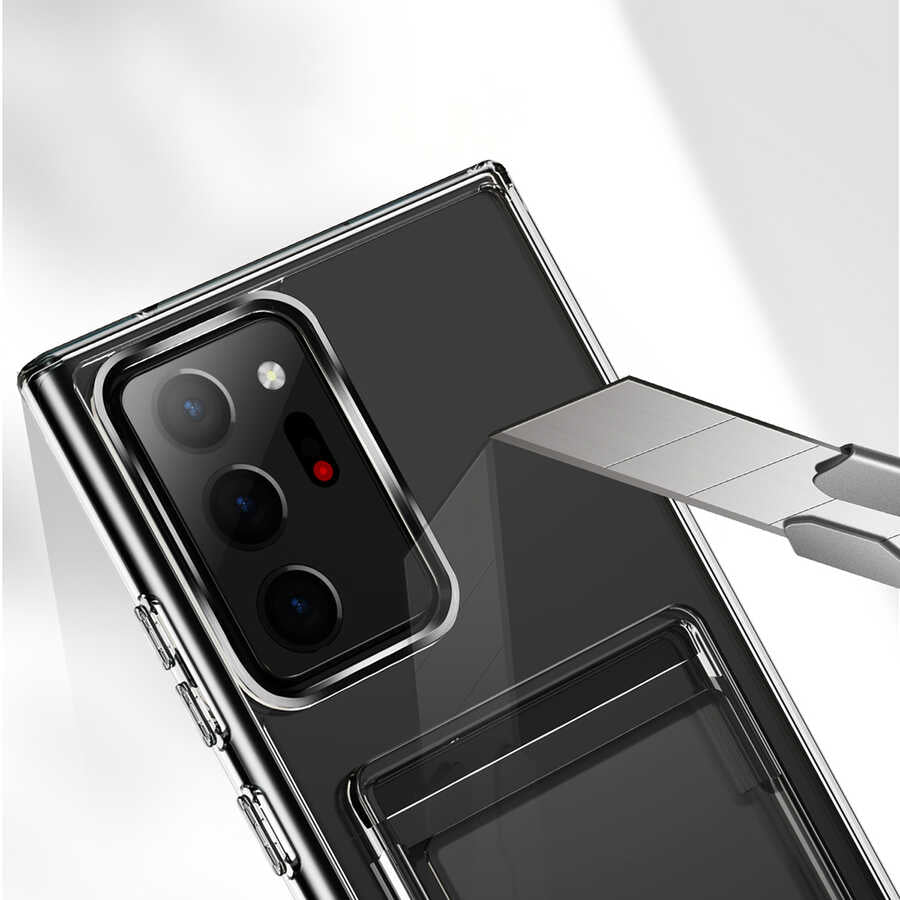 Galaxy Note 20 Ultra Kılıf Zore Ensa Kapak Renksiz