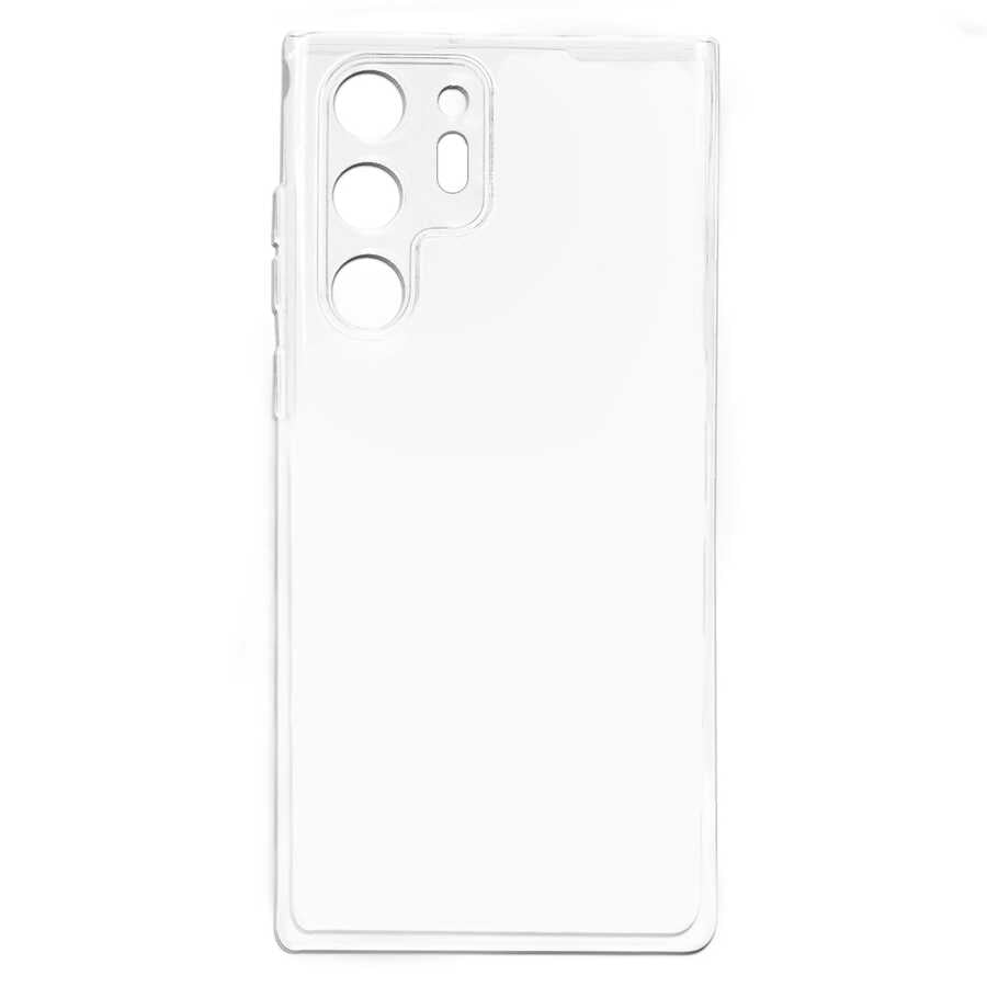 Galaxy Note 20 Ultra Kılıf Zore Kamera Korumalı Süper Silikon Kapak Renksiz