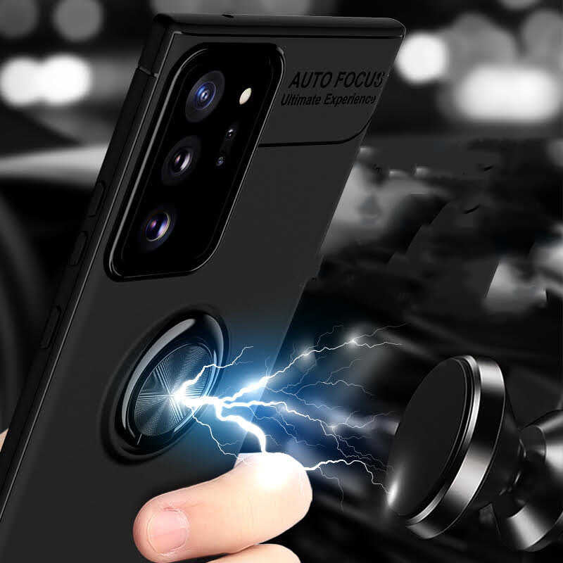 Galaxy Note 20 Ultra Kılıf Zore Ravel Silikon Kapak Mavi