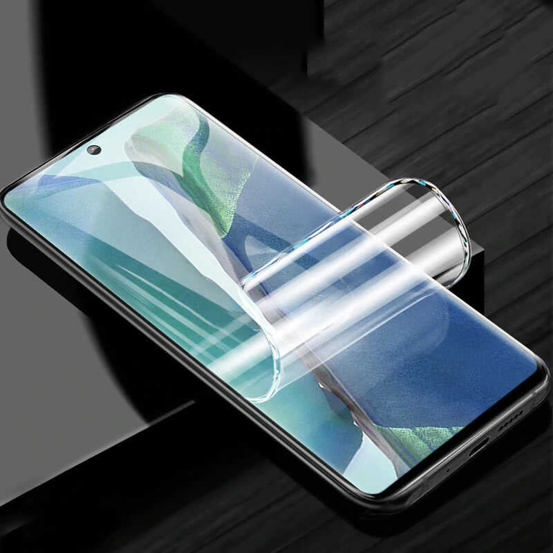 Galaxy Note 20 Zore Süper Pet Ekran Koruyucu Jelatin Siyah