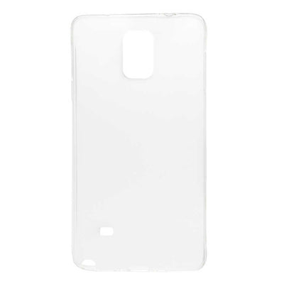 Galaxy Note 4 Kılıf Zore Süper Silikon Kapak Renksiz