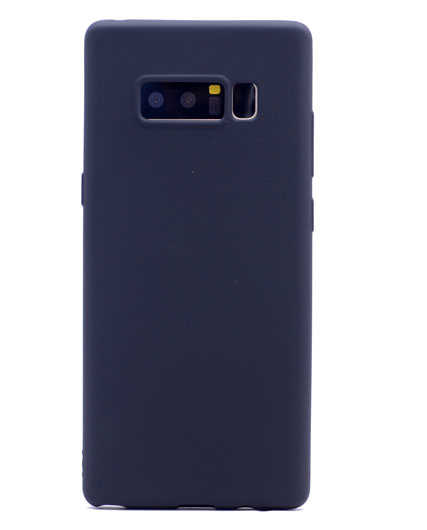 Galaxy Note 8 Kılıf Zore Premier Silikon Kapak Mor