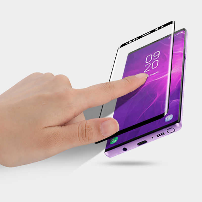 Galaxy Note 8 Zore Süper Pet Ekran Koruyucu Jelatin Siyah