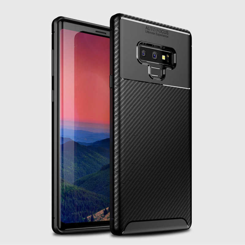 Galaxy Note 9 Kılıf Zore Negro Silikon Kapak Siyah