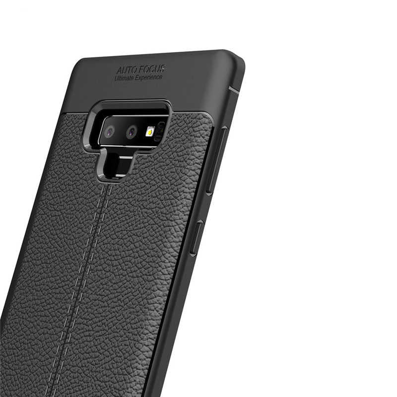 Galaxy Note 9 Kılıf Zore Niss Silikon Kapak Lacivert