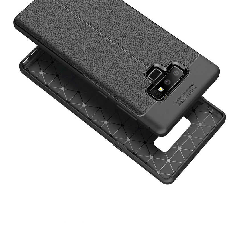 Galaxy Note 9 Kılıf Zore Niss Silikon Kapak Lacivert