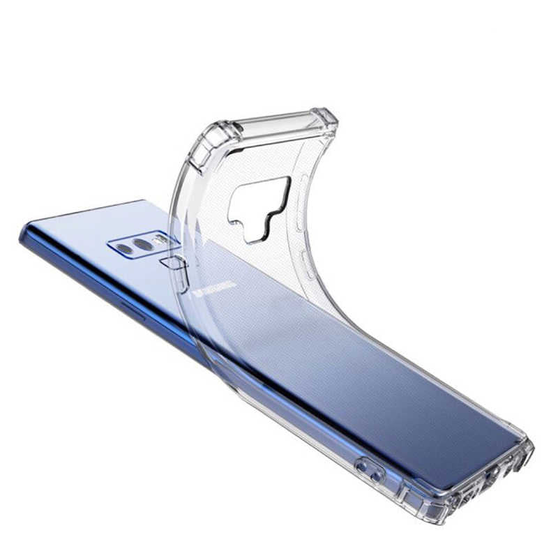 Galaxy Note 9 Kılıf Zore Nitro Anti Shock Silikon Renksiz