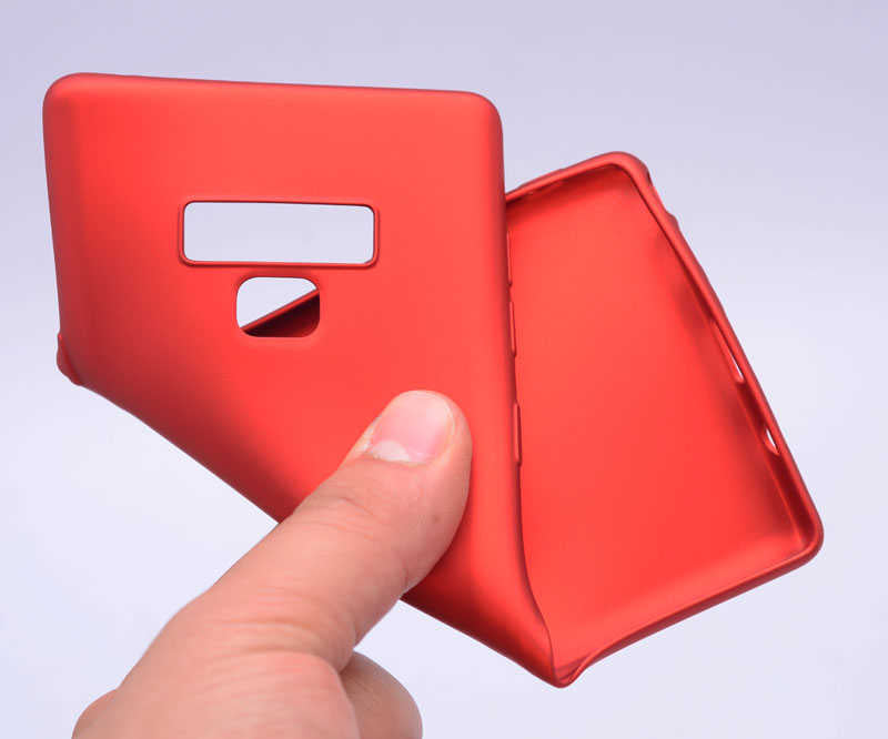 Galaxy Note 9 Kılıf Zore Premier Silikon Kapak Rose Gold