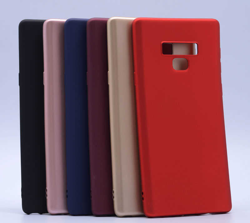 Galaxy Note 9 Kılıf Zore Premier Silikon Kapak Rose Gold