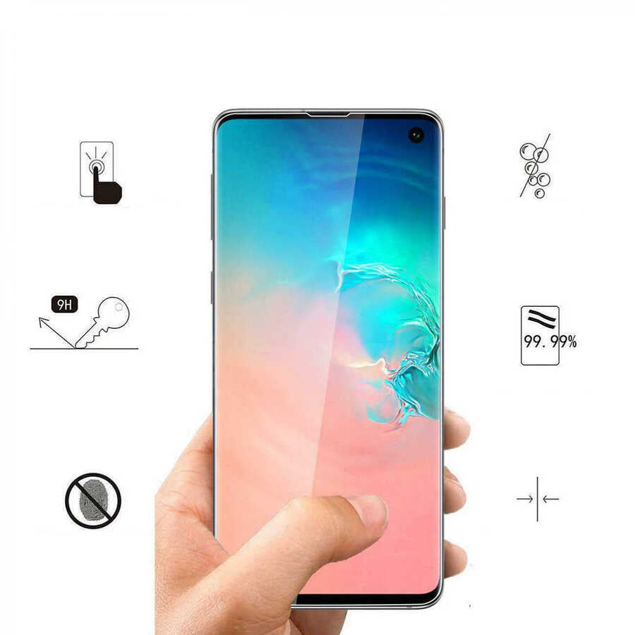 Galaxy S10 Davin Seramik Ekran Koruyucu Siyah